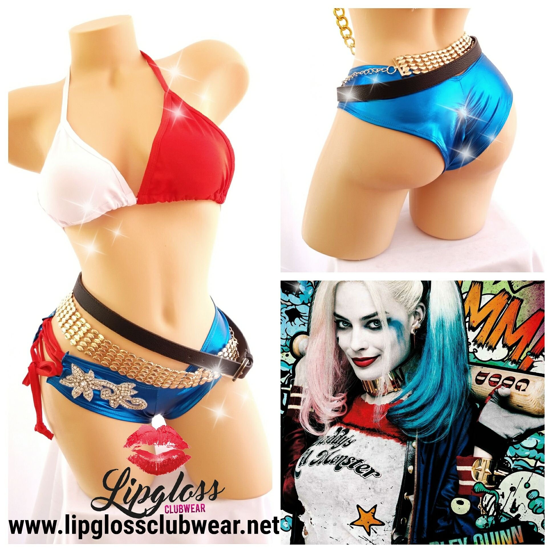 Sexy Harley Quinn Bikini Costume Harley Quinn Cosplay Harley