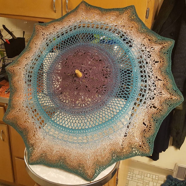 Parasol Kit Adult. Frame and instructions to make your own