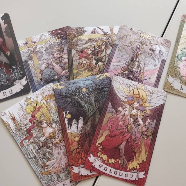 FFXIV Astrologian Cards Set AST FF14 Final Fantasy 14 Lord