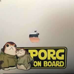 porg on board