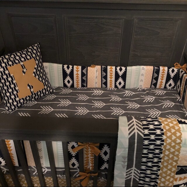 Baby Quilt Crib Quilt Crib Bedding Baby Boy Patchwork Quilt