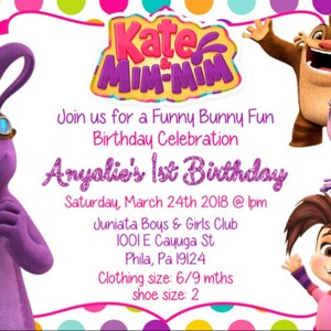 kate amp mim mim birthday party invitation printable file party invitation sizes