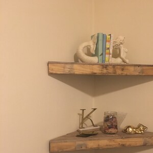 bathroom floating corner shelf