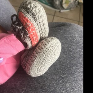 crochet yeezy booties