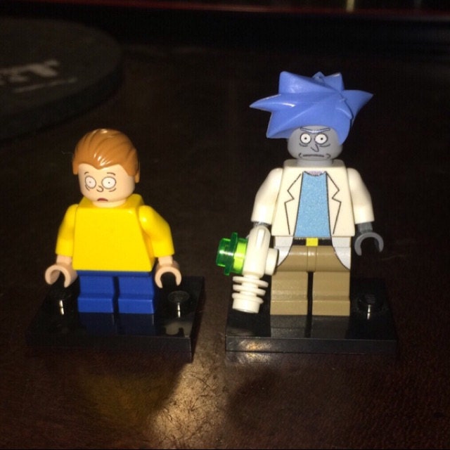 lego rick and morty house