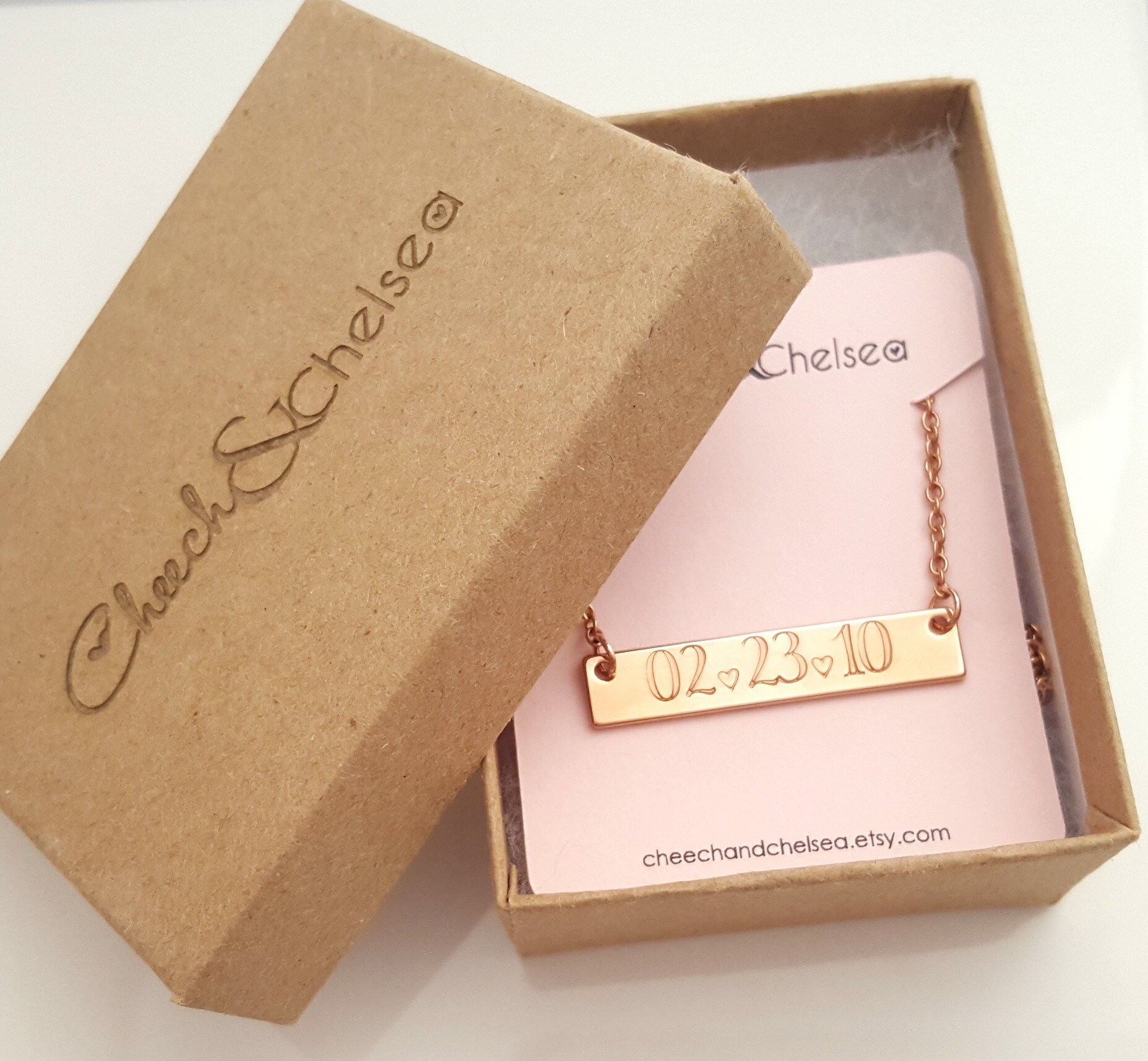 Personalized Necklace Gift for Girlfriend Necklace Engraved