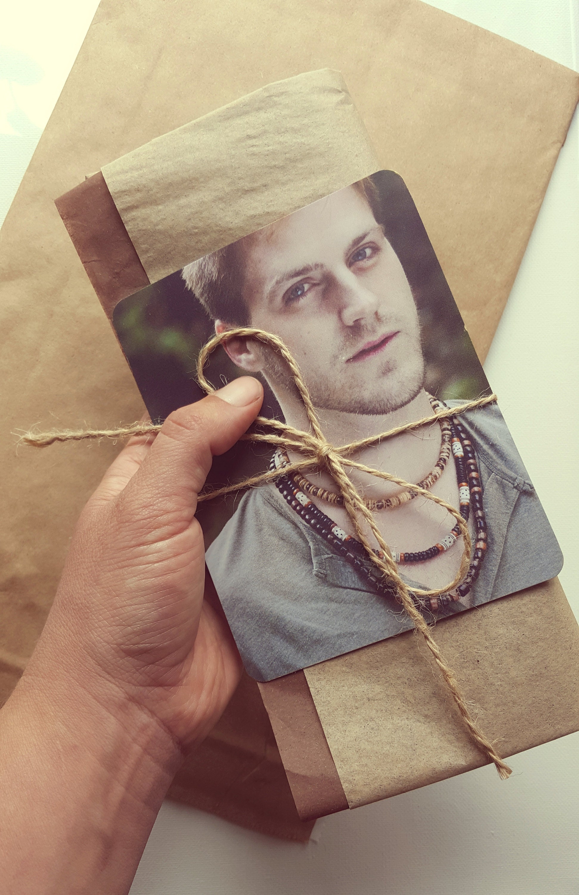 Men's Jewelry Wood necklace for men handmade from