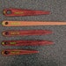 Small Wooden Toothbrush or Nalbinding Naalbinding Rag Rug Needle