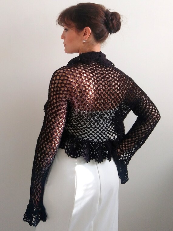 black bolero pants