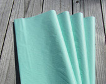 Tissue Paper / 24 Sheets Cool Mint Tissue Paper 20"x30"/Mint Shower/Mint Wedding Decor