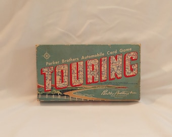 1958 Parker Brothers Touring Automobile Card Game