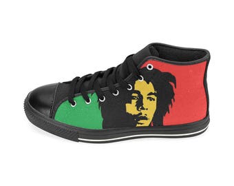 Bob marley shoes | Etsy