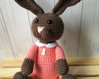 Bunny Plush Toy - Easter Bunny - Stuffed Animal - Easter Gift - Stuffed Toy - Toddler Toy - Easter Basket Stuffers