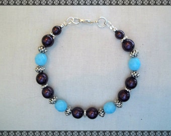 purple and blue bracelet, turquoise bracelet, blue and purple bracelet, purple bracelet, turquoise