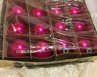 Dozen Shiny Brite Ornaments