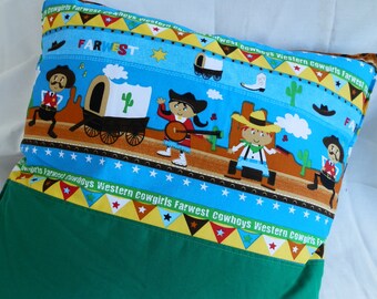square cushion cowboy - OOAK