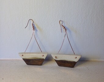 Handmade Ceramic Earrings