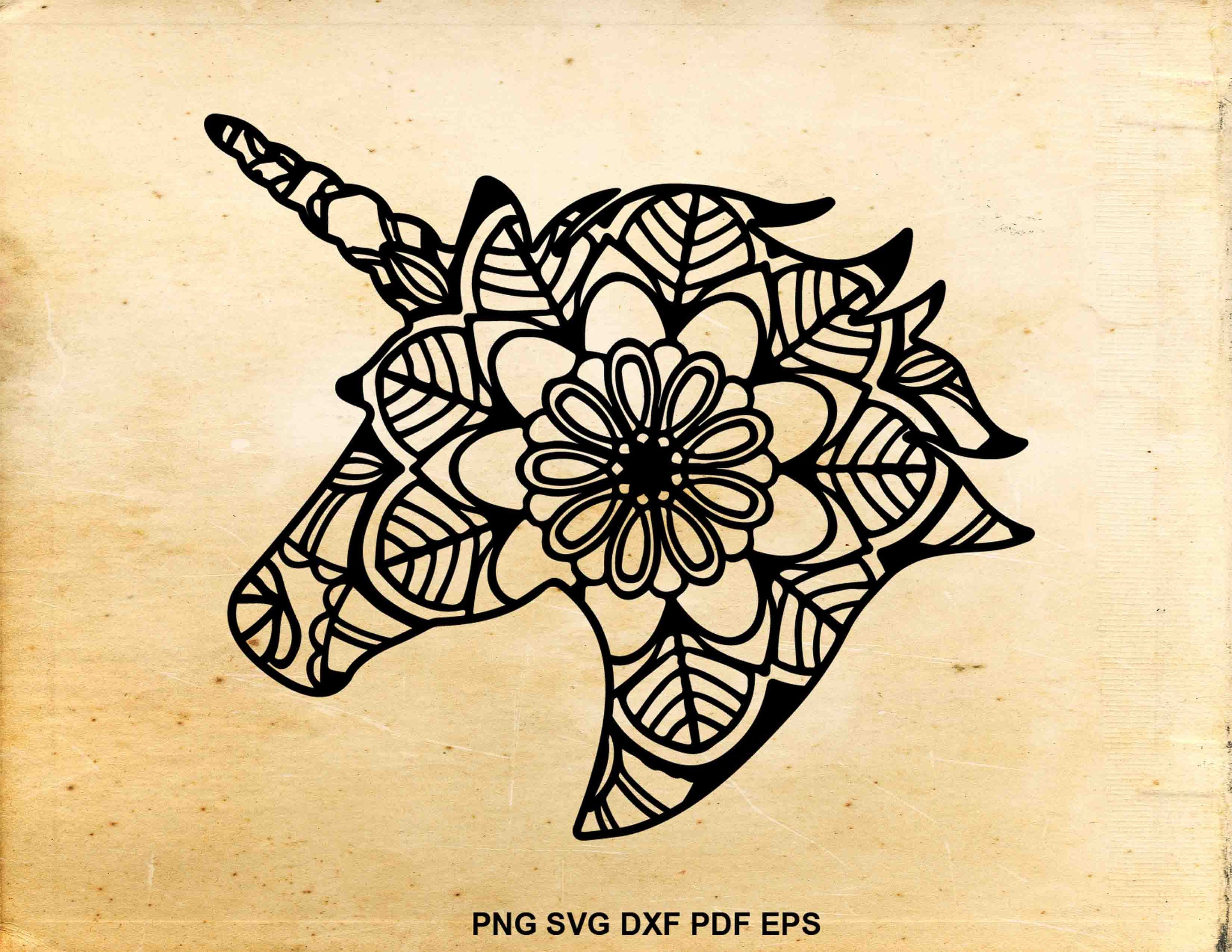 Free Free Unicorn Zentangle Svg 401 SVG PNG EPS DXF File