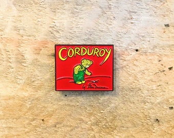 Corduroy Children's Book Enamel Pin