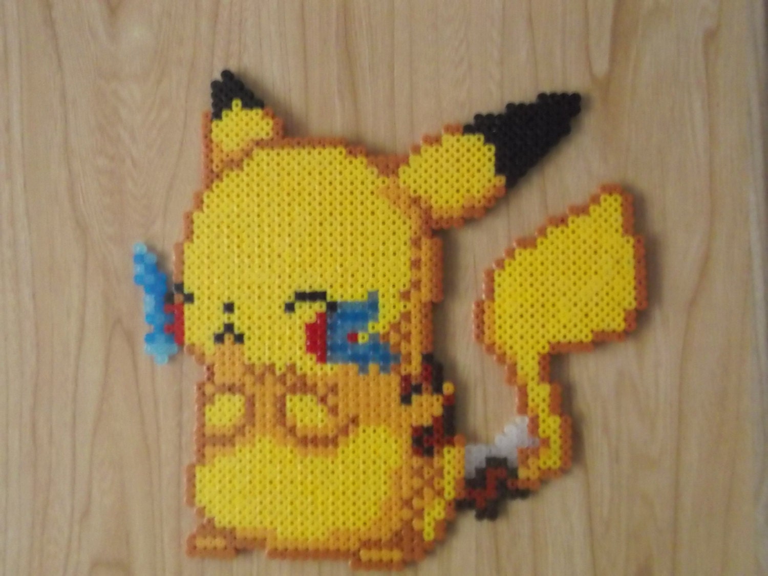 Cute Pikachu Perler Beads