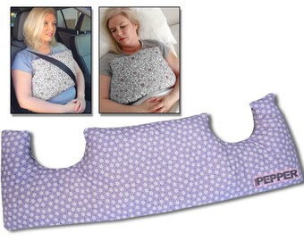 BREAST CANCER Chest PILLOW Soft Lavender Daisy Sleep Recovery for Mastectomy Breast Cancer Gift Rush Order for Surgery Hospital Drive Home