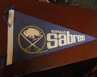 1970 Buffalo Sabres pennant Fullsize banner NHL Felt classic Very nice*