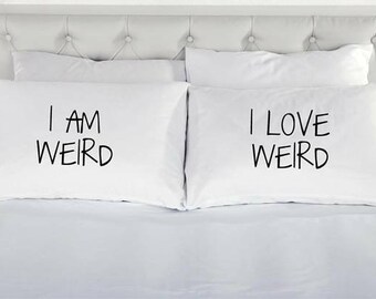 His and her pillow cases