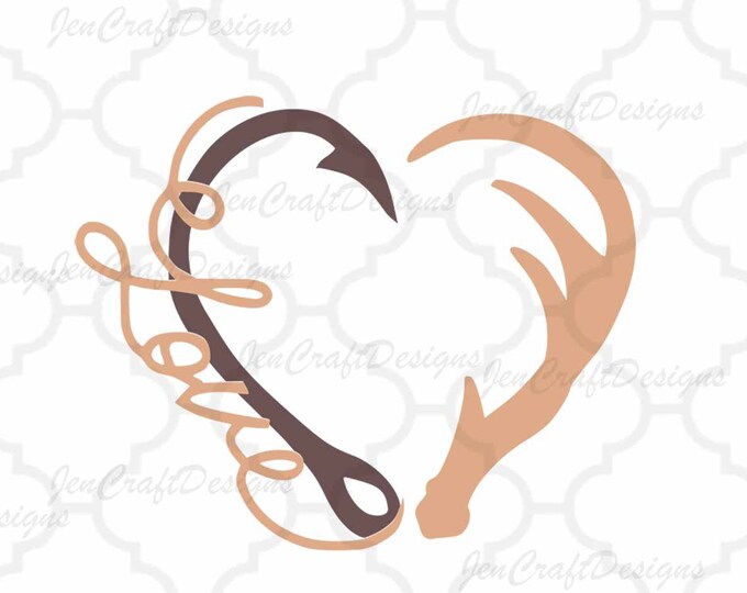 Free Free 329 Fishing Rod Heart Svg SVG PNG EPS DXF File