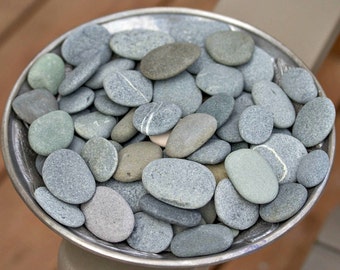 Wedding stones - Blessing stones - Small Alaska River rocks bulk - Vase filler - River stone - Wedding centerpiece - Stone art - Natural