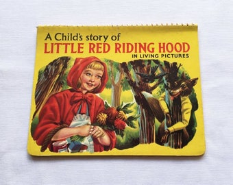 Vintage | Little Red Riding Book | Pop-Up | 3D | Book