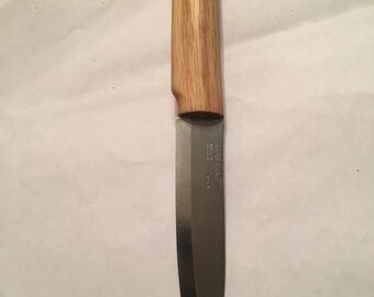 Oak wood knife