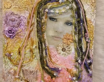 The Beauty Within mixed media