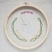 Believe - Narwhal Unicorn of the Sea Hand Mini Embroidery Pattern