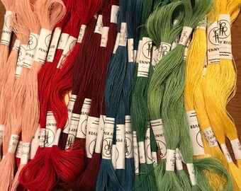 Crewel Wool Embroidery Thread -24 Yard Hanks