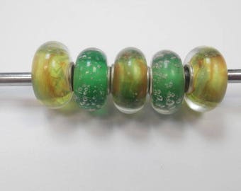 5 pearls glass eyeball number 6