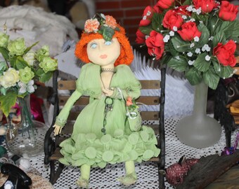 Handmade doll Art doll Gift doll Interior doll