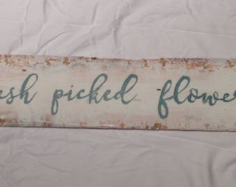 Fresh picked flowers