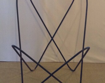 Vintage Black Modern Butterfly CHILD's Chair Frame KNOLL Jorge Ferrari-Hardoy Style 50's