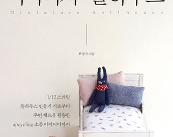 Miniature And Doll House By Heo Young Ji, 1/12 Scale Doll House, Upcycling Items, Doll Miniature Book