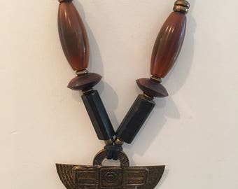 36 inch long Marjorie Baer vintage necklace