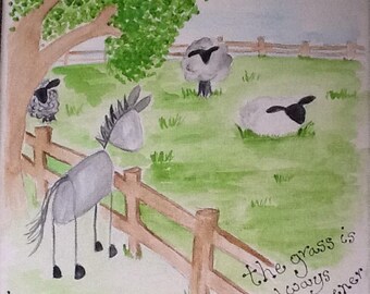 The grass is always greener!!!!