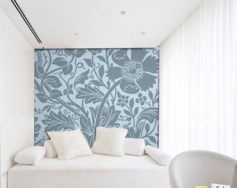 Self-adhesive wallpaper-Provençal-tapestry with flower-yellow BUS