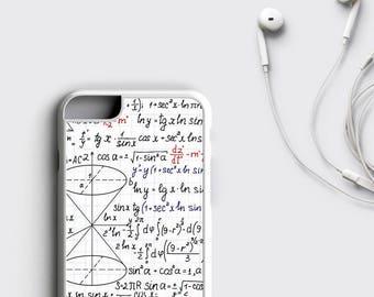 Mathematics iPhone 8 Plus Case Math Teacher Gift iPhone 6S Case - Mathematical Formulas iPhone X Case Math iPhone SE Case iPhone 7 Case