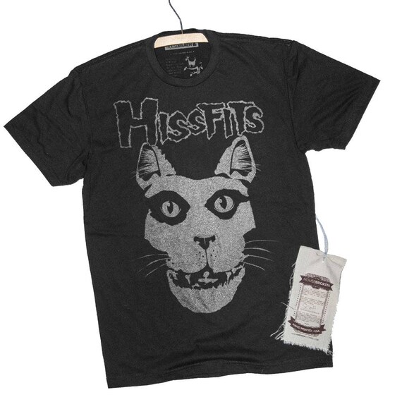 The Misfits Shirt Hissfits Cat Misfits Band Shirt / Misfits