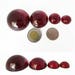 Cabochon, Cosplay Gem, Round, Large Flat Back Jewel, Resin, Orb, Raven, Sailor Moon, Costume, Jewelry. Red, Blue, Teal, Black