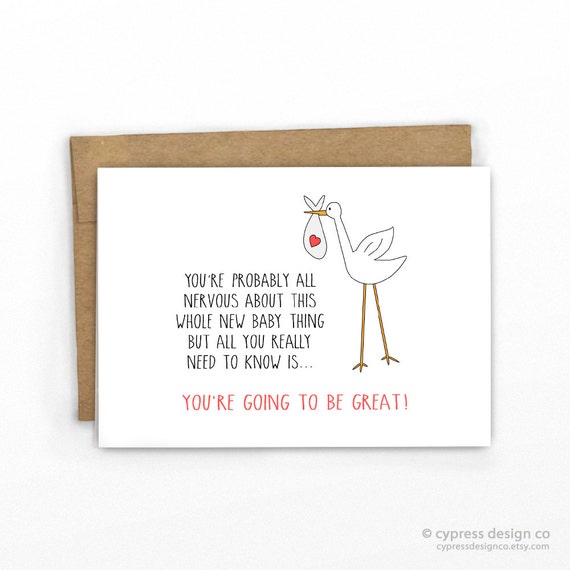 congratulations on new baby card