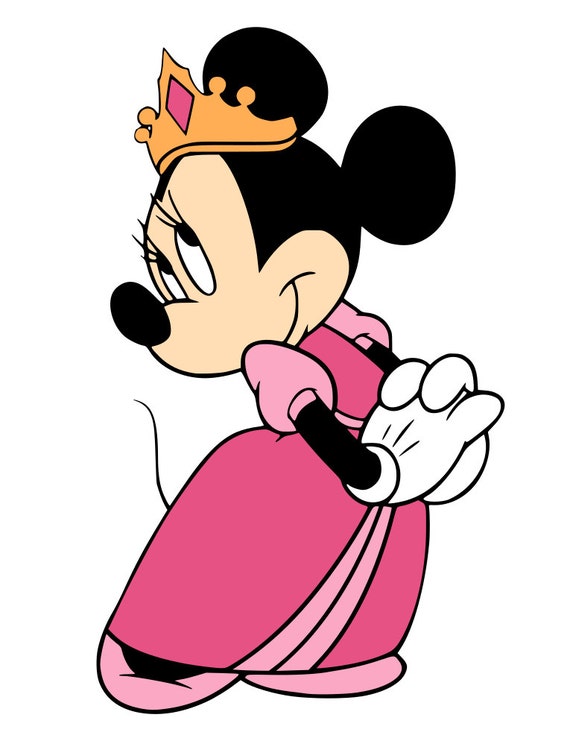Princesa Minnie archivo svg