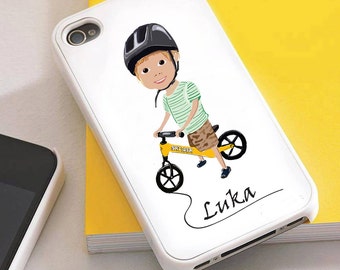 Personalized cell phone case for iPhone, Samsung