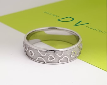 Bague Coeur en Argent