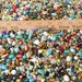Beads for Jewelry Making Bulk 7 Ounces Mixed Gemstone Stone Glass Plastic Wood Nugget Chip Round Destash Supply Lot Wholesale Colors